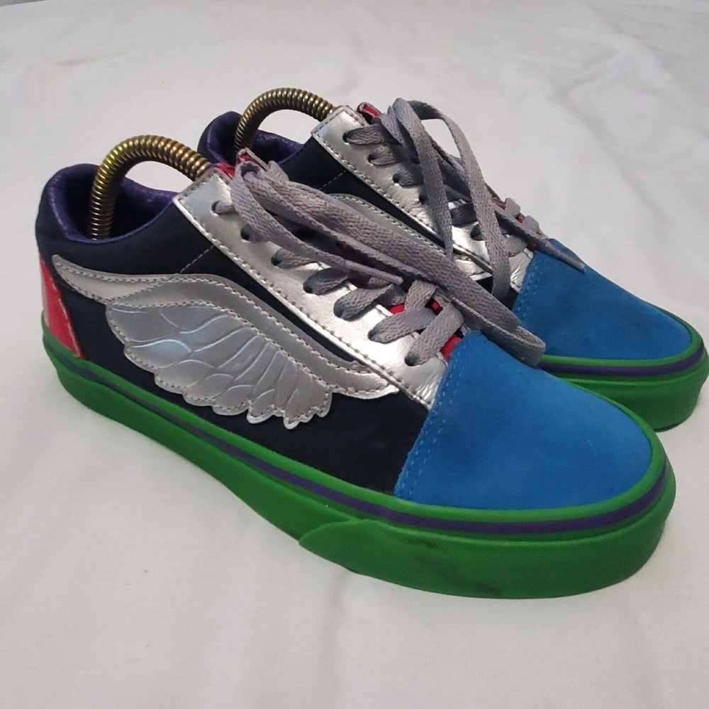 Vans Old Skool Avengers Hulk Iron Man Captain America Women’s 6.5 Men's 5